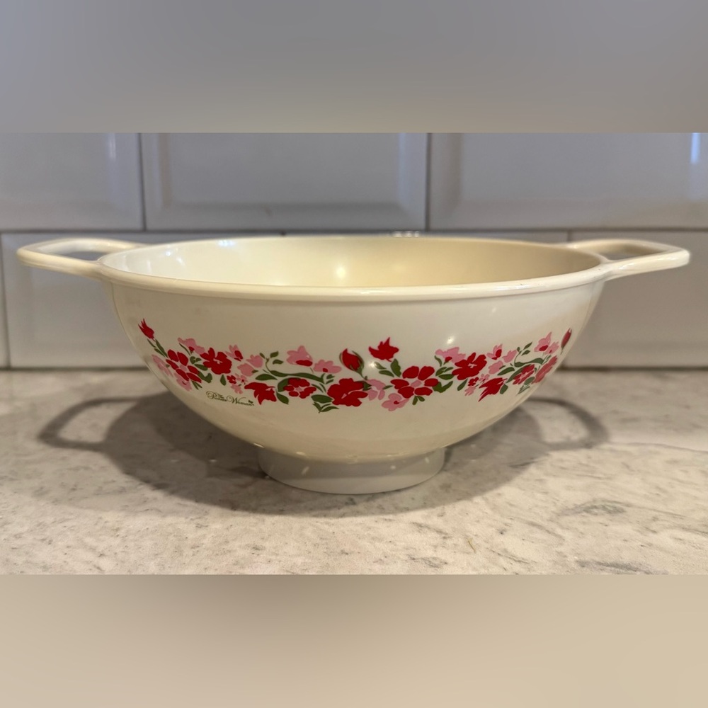 Pioneer Woman Garden Party Floral Melamine Colander Strainer